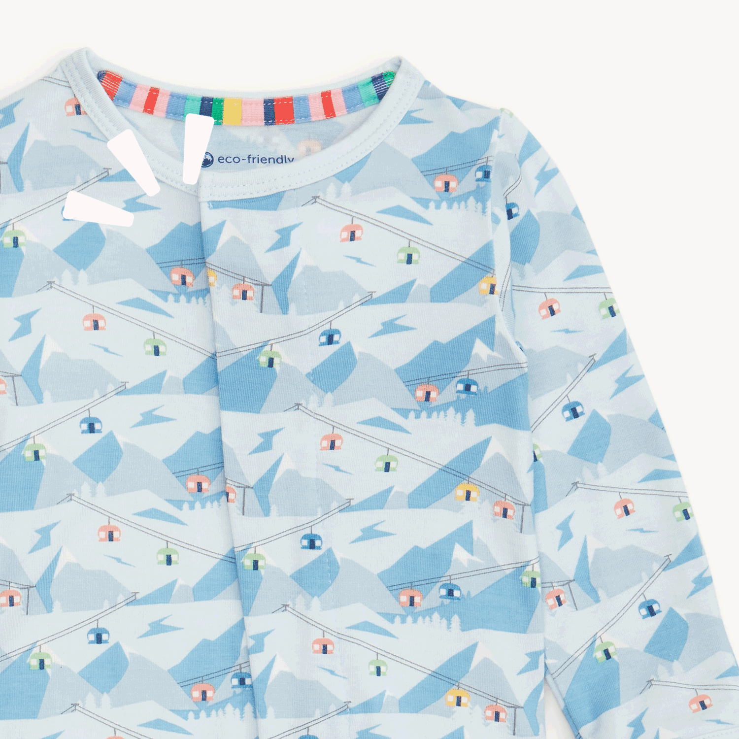 Magnetic Footie Blue Apres Chic - Magnetic Me