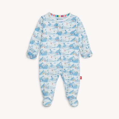 Magnetic Footie Blue Apres Chic - Magnetic Me