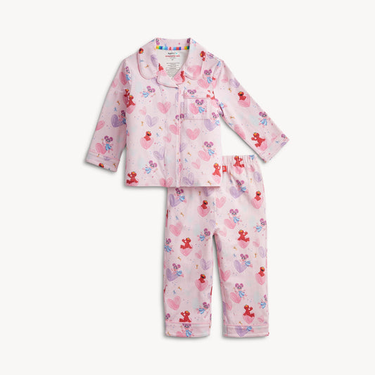 Magnetic Classic with a Twist PJ Set Sesame Street Elmo & Abby - Magnetic Me