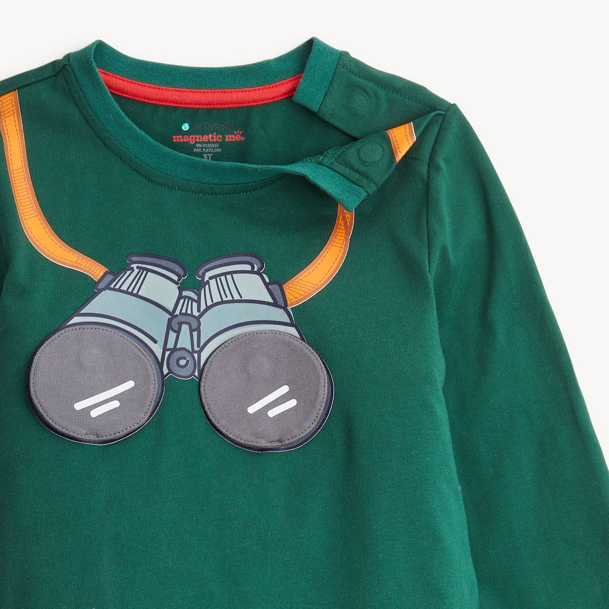 Magnetic Top & Jogger Set Peek-A-Pocket Binoculars - Magnetic Me