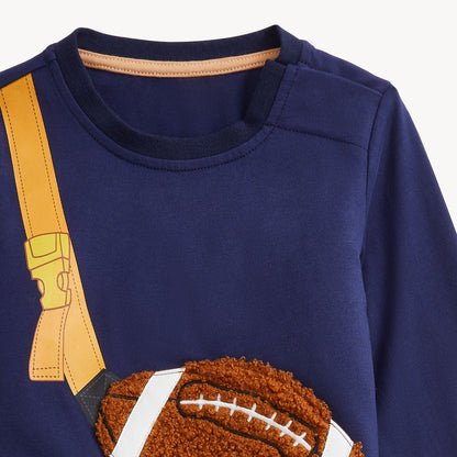 Magnetic Top & Jogger Set Peek-A-Pocket Football Bag - Magnetic Me