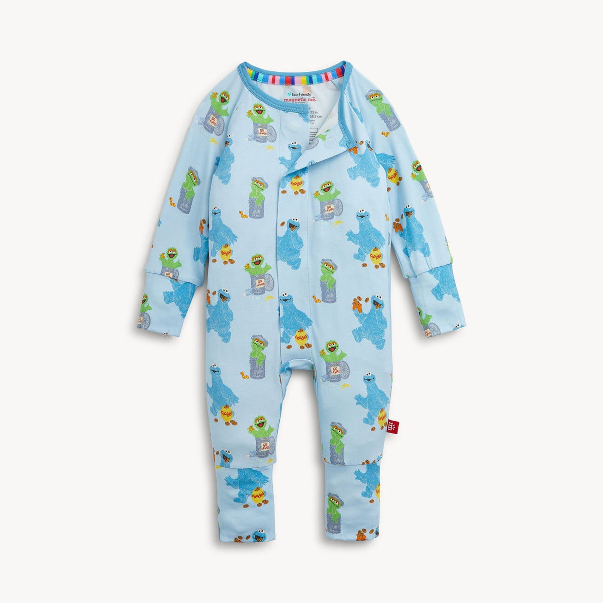 Magnetic Convertible Coverall Sesame Street Cookie & Oscar - Magnetic Me