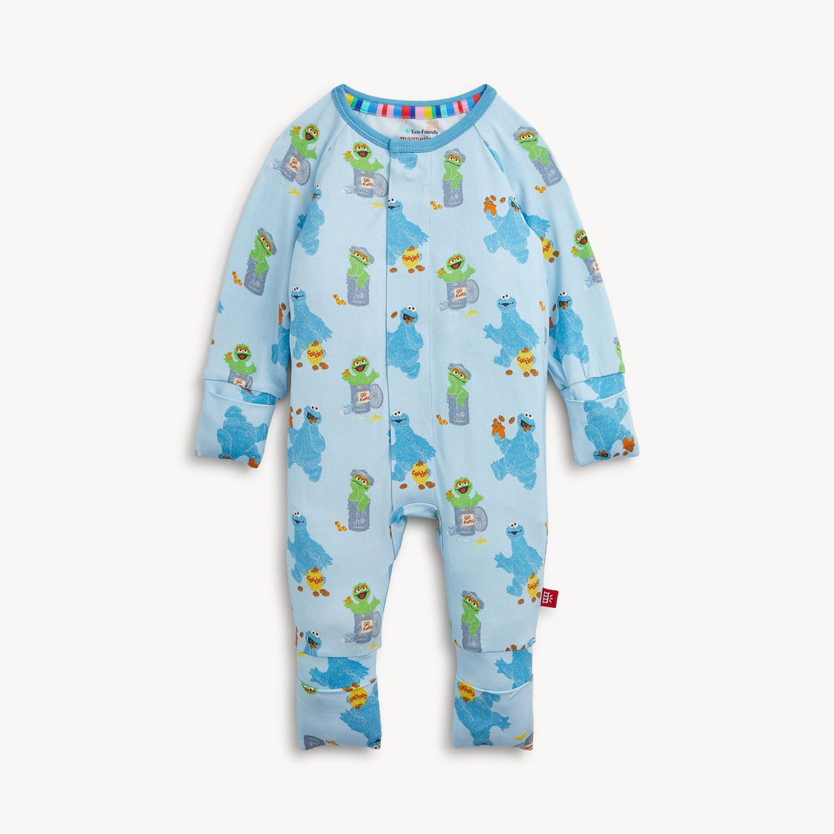 Magnetic Convertible Coverall Sesame Street Cookie & Oscar - Magnetic Me