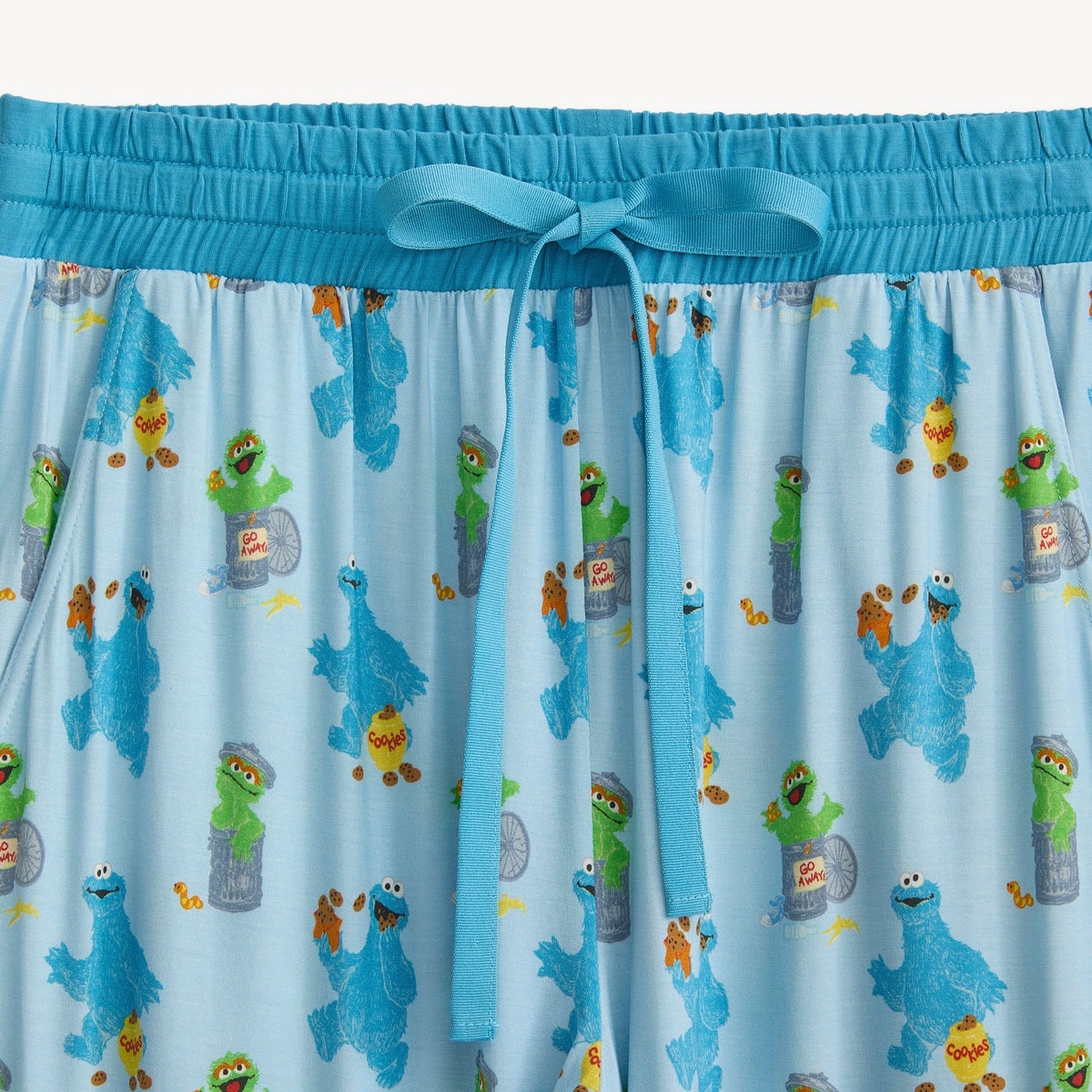Men's Magnetic Jogger PJ Set Sesame Street Cookie & Oscar - Magnetic Me