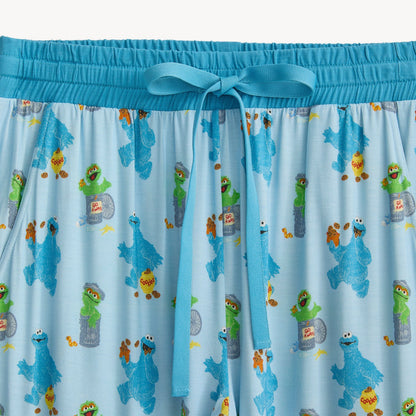 Men's Magnetic Jogger PJ Set Sesame Street Cookie & Oscar - Magnetic Me