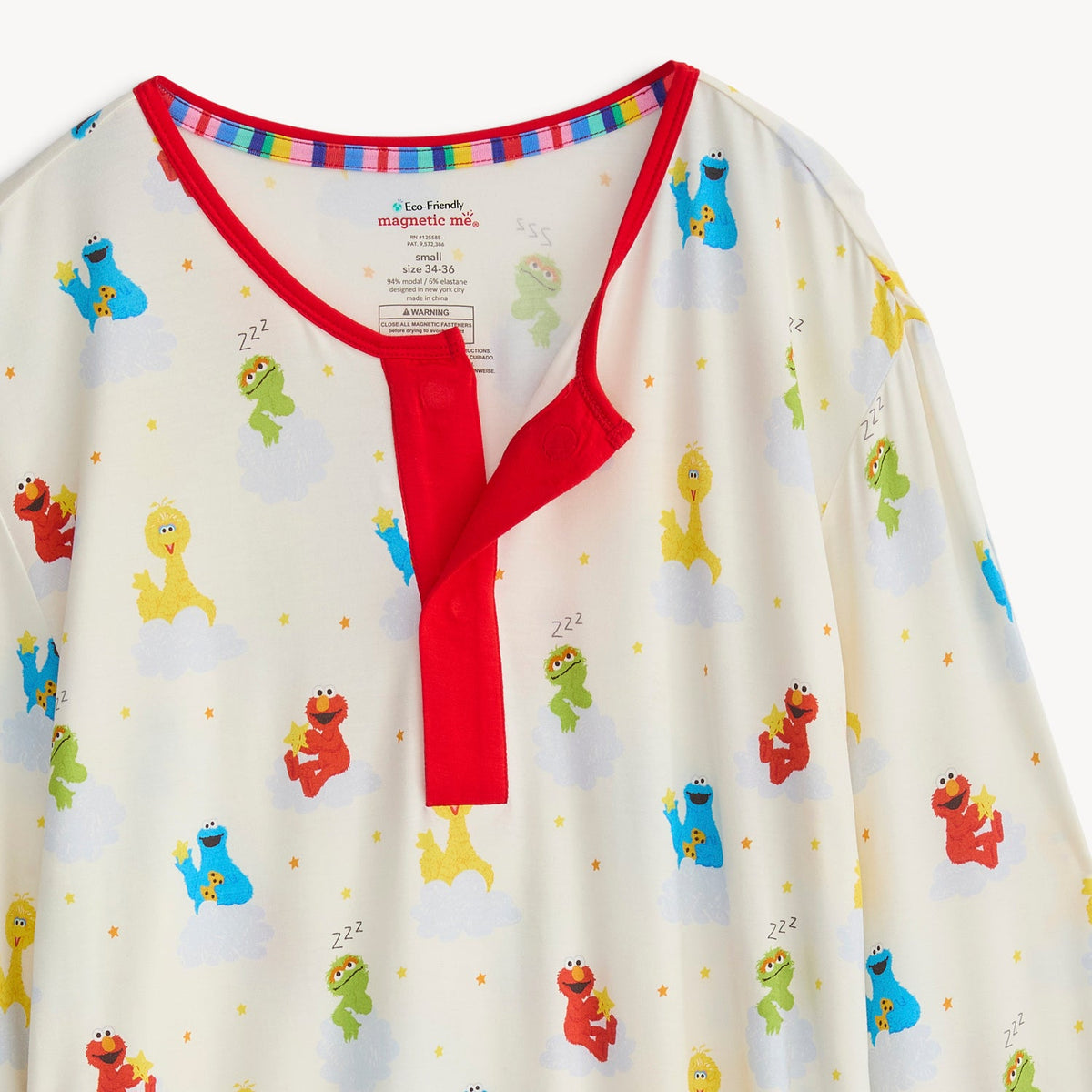 Men's Magnetic Jogger PJ Set Sesame Street Sweet Dreams - Magnetic Me