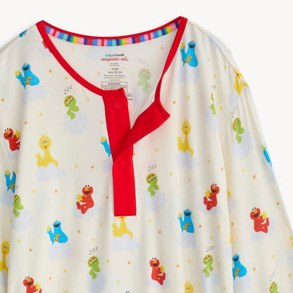 Men's Magnetic Jogger PJ Set Sesame Street Sweet Dreams - Magnetic Me