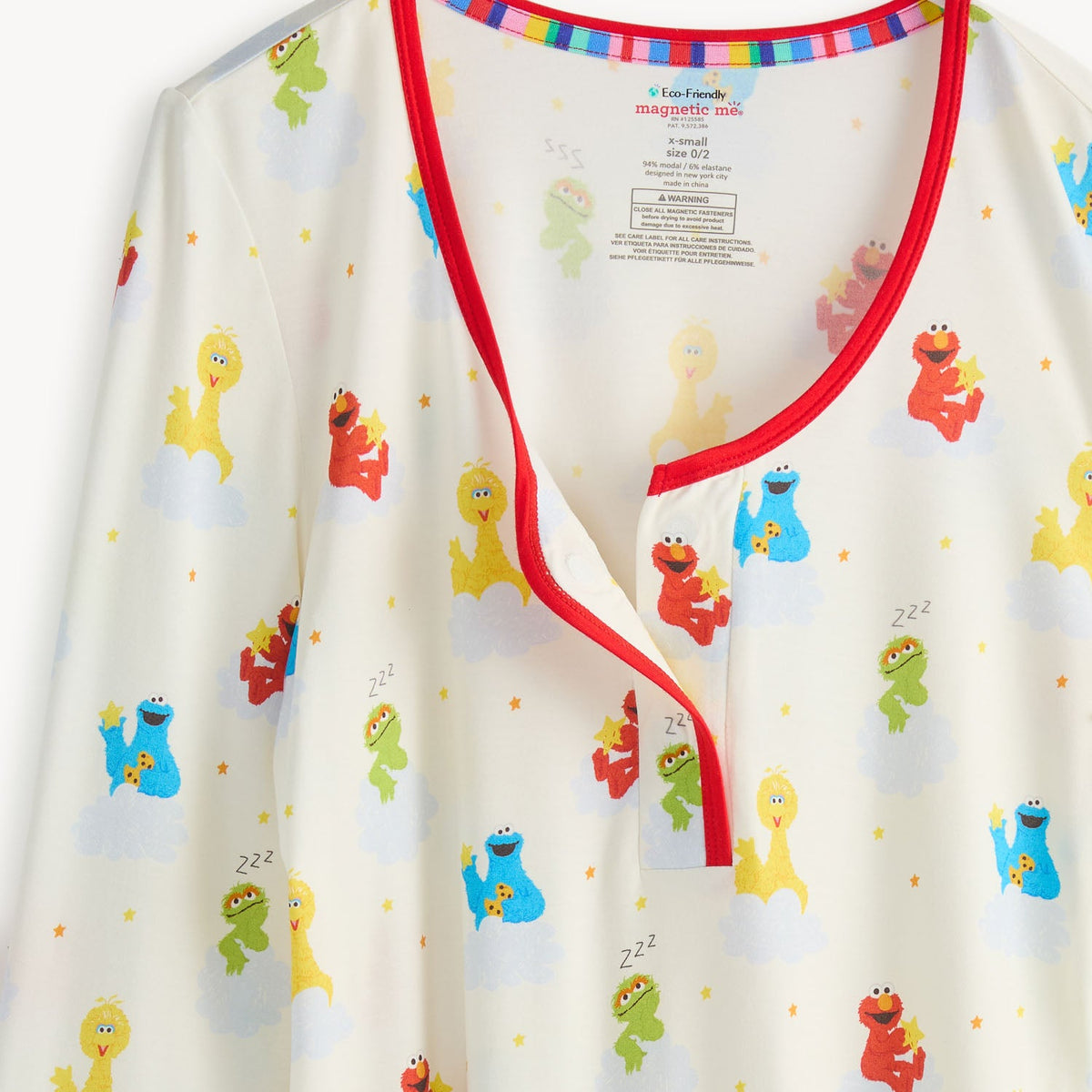 Women's Magnetic Jogger PJ Set Sesame Street Sweet Dreams - Magnetic Me