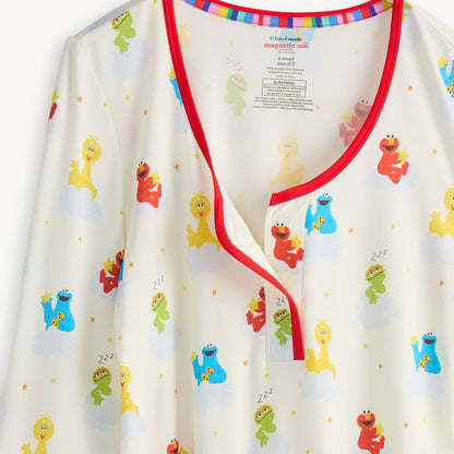Women's Magnetic Jogger PJ Set Sesame Street Sweet Dreams - Magnetic Me