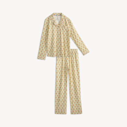 Women's Magnetic Classic with a Twist PJ Set Fleur Sauvage - Magnetic Me