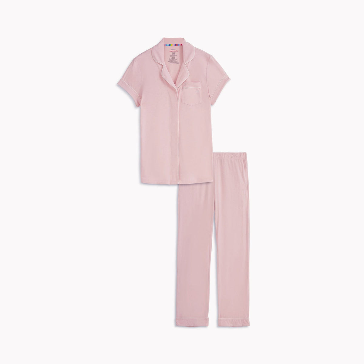Women's Magnetic Classic with a Twist PJ Set Blush Pink - Magnetic Me