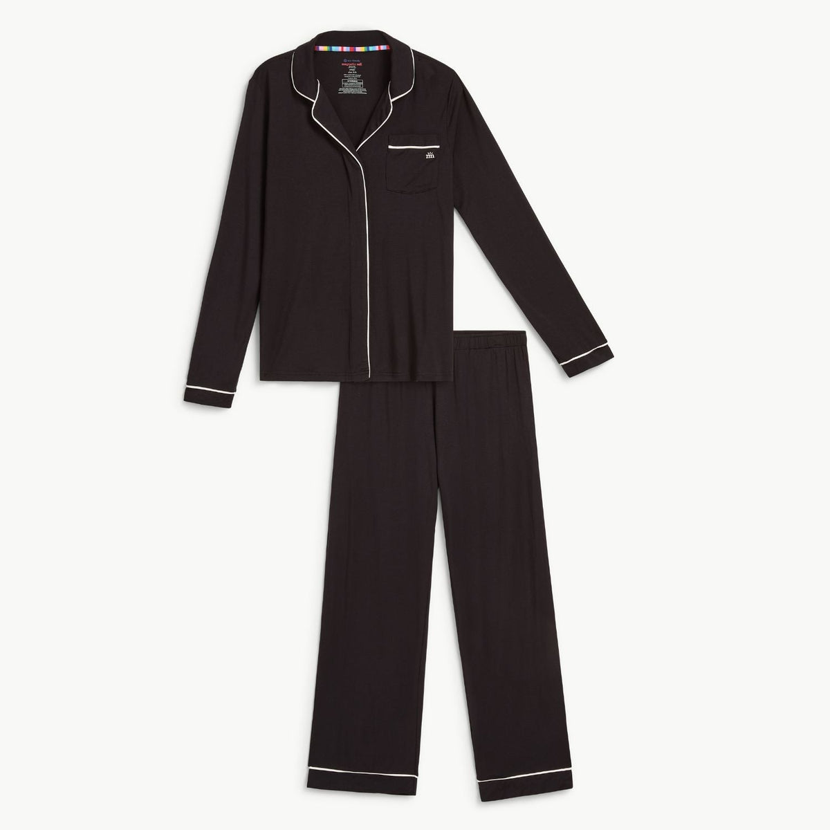 Women’s Magnetic Classic with a Twist PJ Set Onyx - Magnetic Me