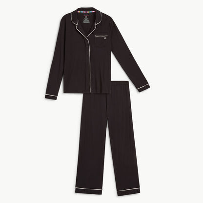 Women’s Magnetic Classic with a Twist PJ Set Onyx - Magnetic Me