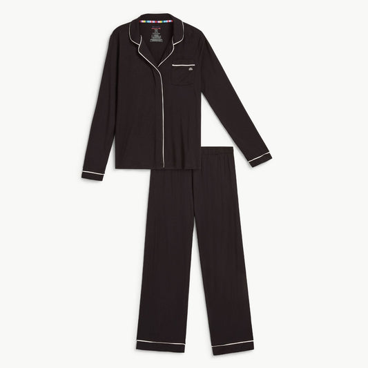 Women’s Magnetic Classic with a Twist PJ Set Onyx - Magnetic Me