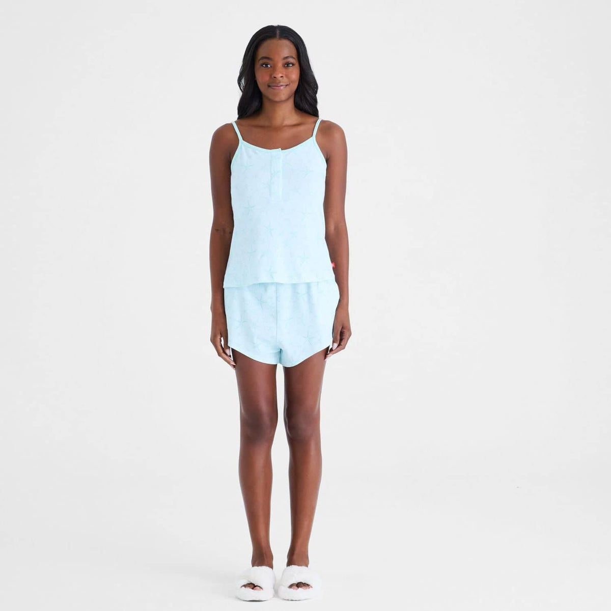 Women's Magnetic Cami & Short PJ Set Shine Bright Like a Starfish - Magnetic Me