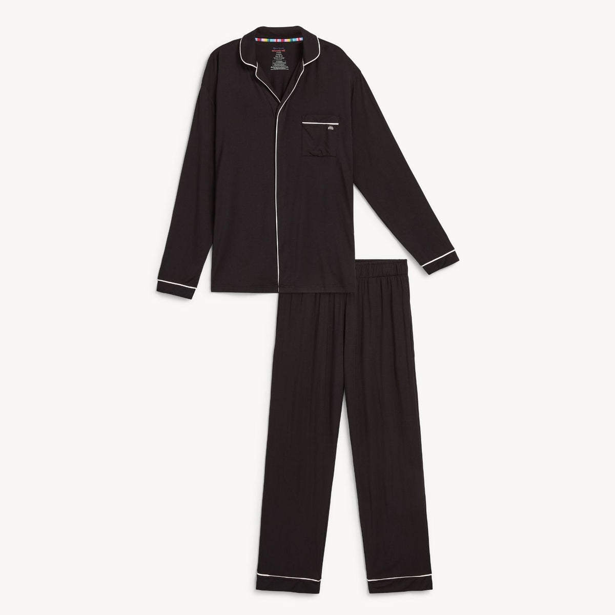 Magnetic Men's Classic with a Twist PJ Set Onyx - Magnetic Me
