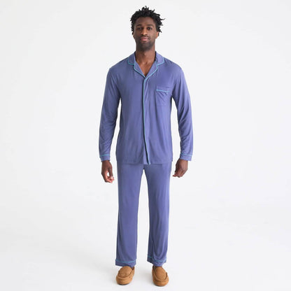 Magnetic Men's Men's Classic with a Twist PJ Set Starless Night - Magnetic Me