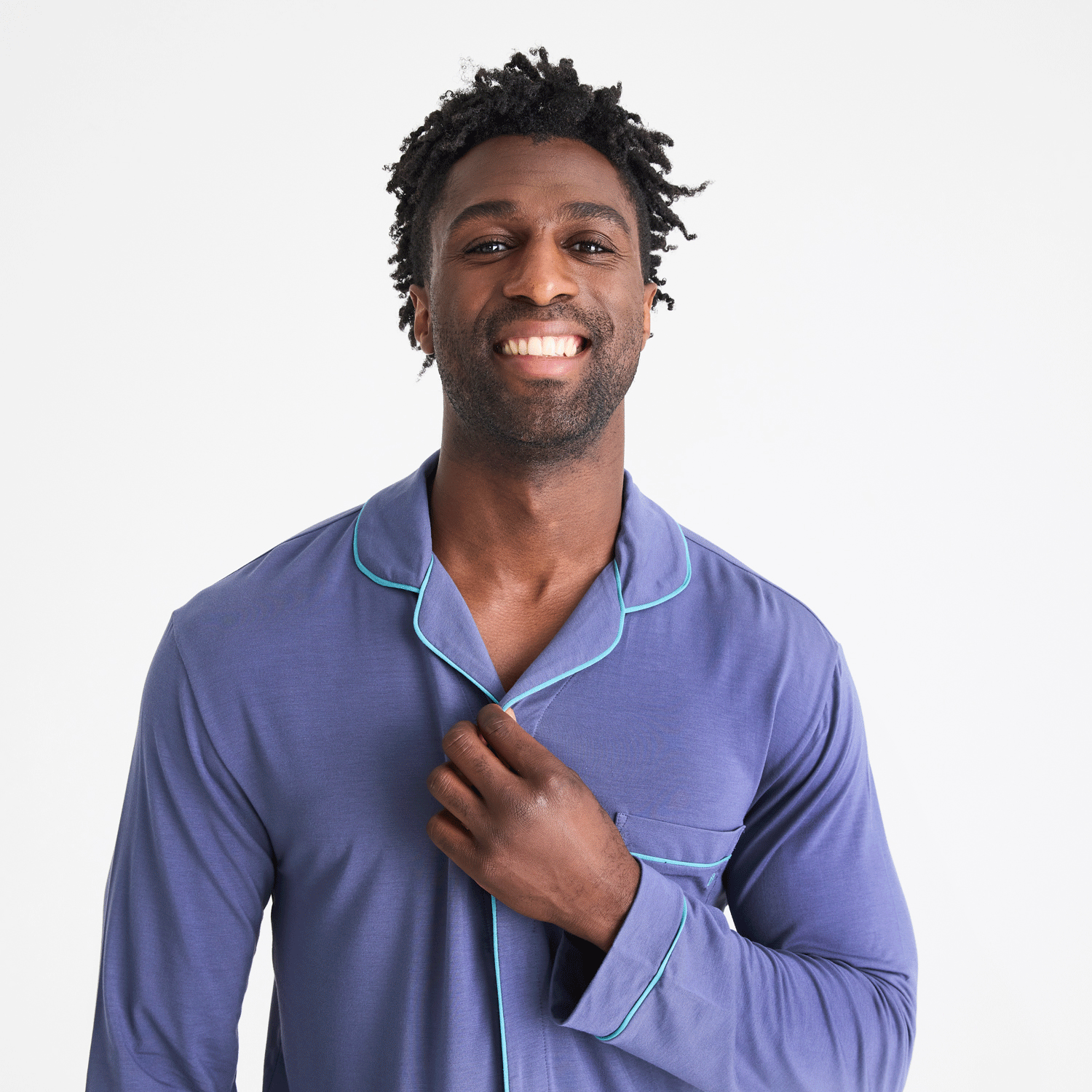 Magnetic Men's Men's Classic with a Twist PJ Set Starless Night - Magnetic Me