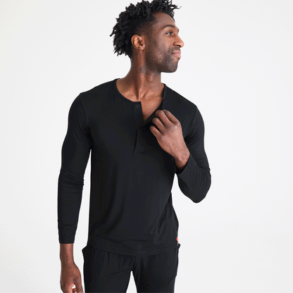 Magnetic Men's Jogger PJ Set Onyx - Magnetic Me