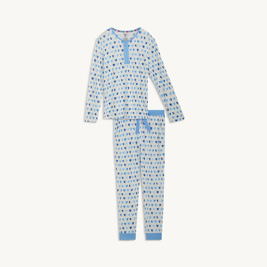 Magnetic Men's Jogger PJ Set Blue XOXO - Magnetic Me
