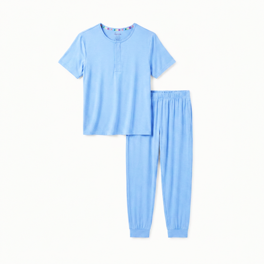 Magnetic Men's Jogger PJ Set Blue Skies - Magnetic Me