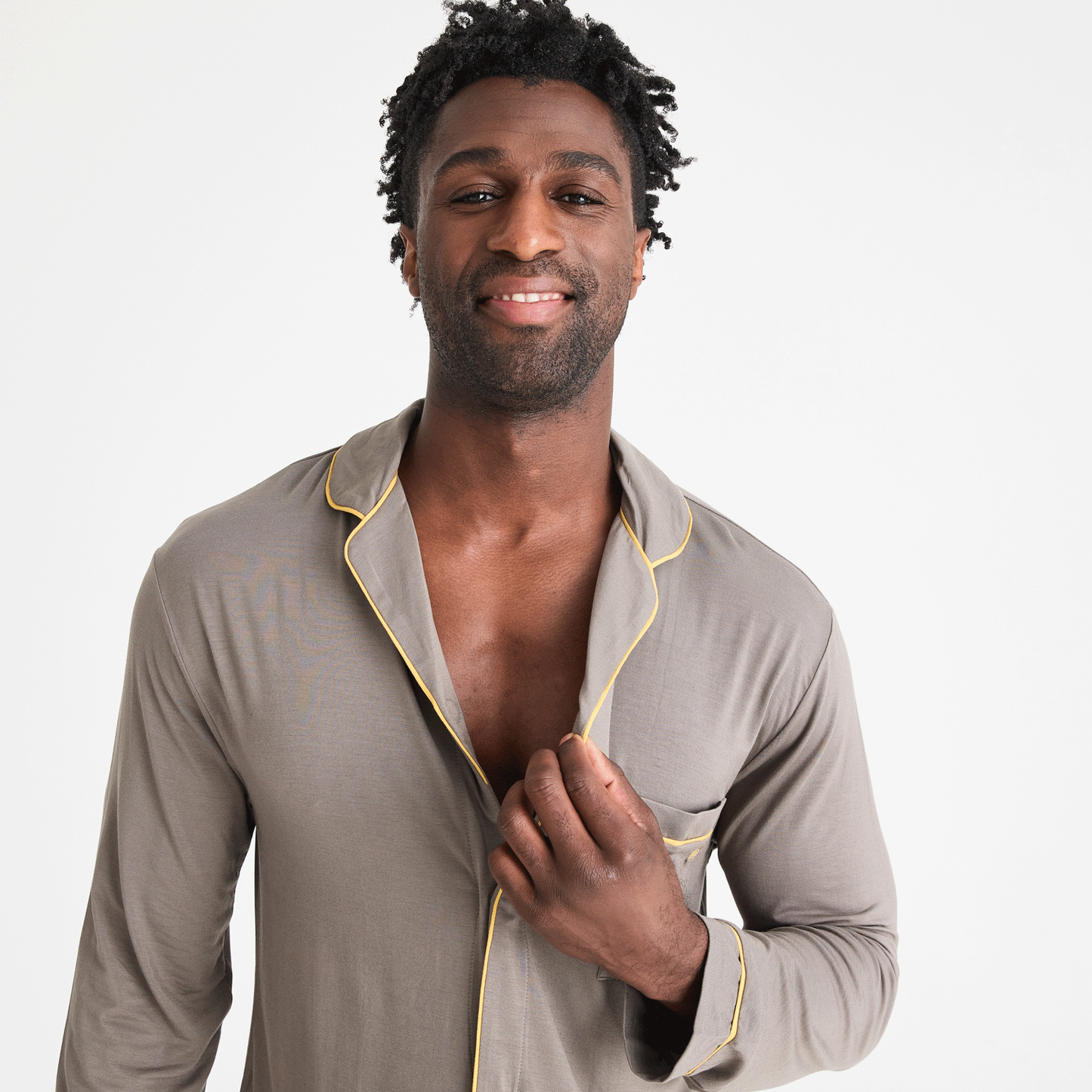 Magnetic Men's Classic with a Twist PJ Set Fresh Brew - Magnetic Me