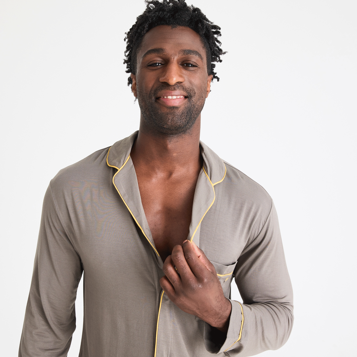 Magnetic Men's Classic with a Twist PJ Set Fresh Brew - Magnetic Me