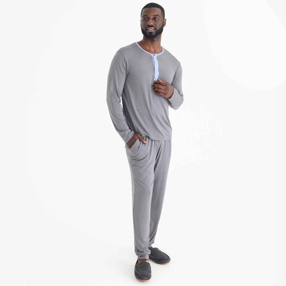 Magnetic Men's Jogger PJ Set Gray Mist - Magnetic Me