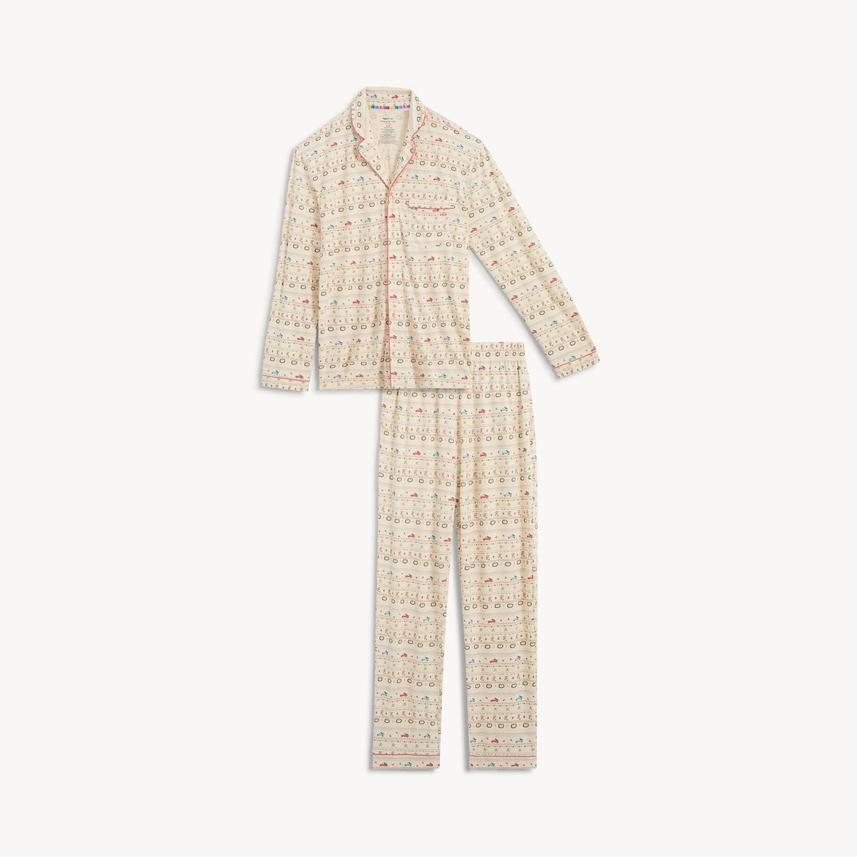 Men's Magnetic Classic with a Twist PJ Set Traditional Christmas - Magnetic Me