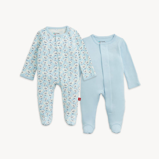 Magnetic 2-Pack Footie Blue Farm Combo - Magnetic Me