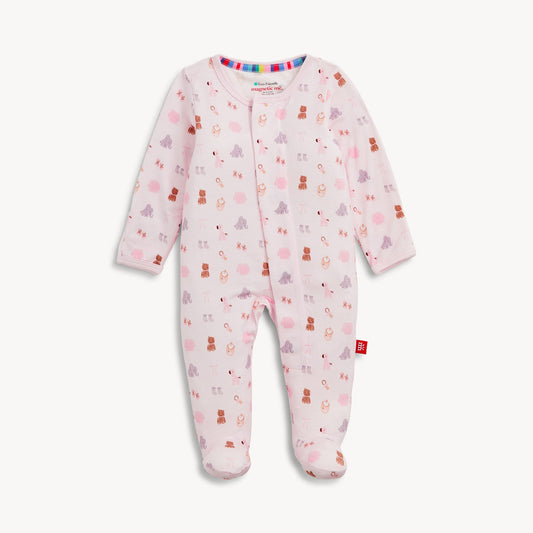 Magnetic Footie Nursery Nostalgia Pink - Magnetic Me