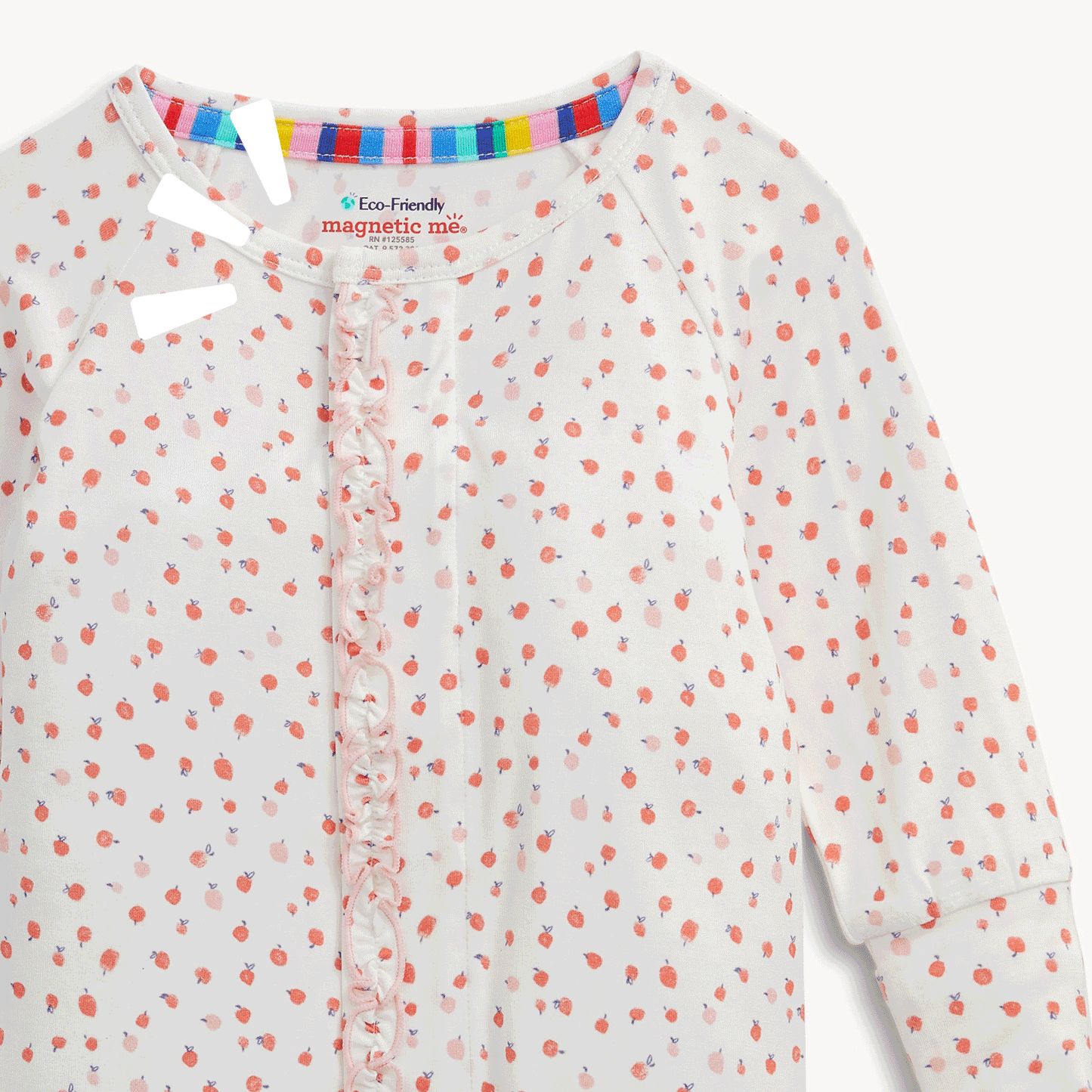 Magnetic Convertible Coverall Apple Blossom - Magnetic Me