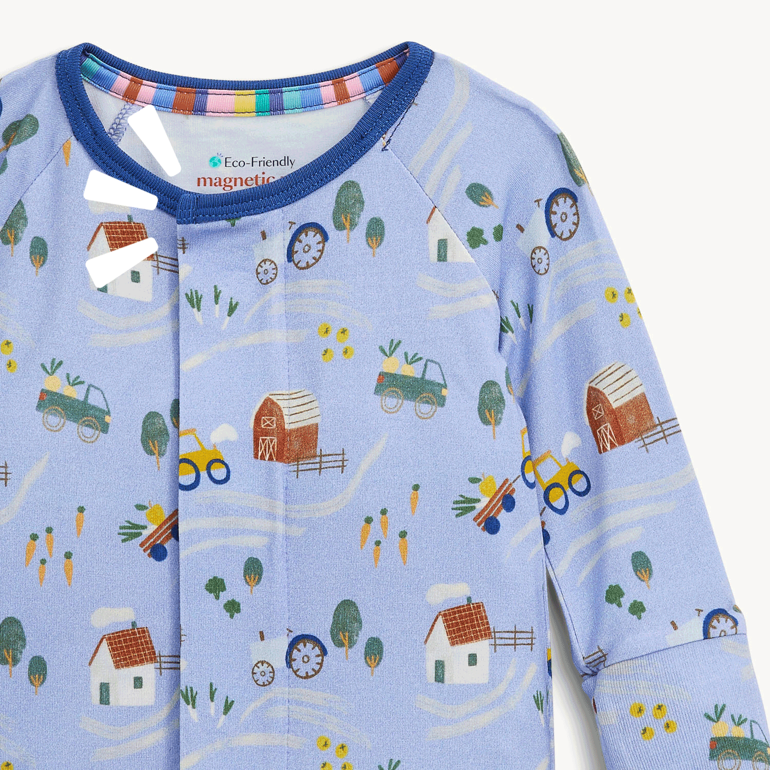 Magnetic Convertible Coverall Farm To Cradle - Magnetic Me