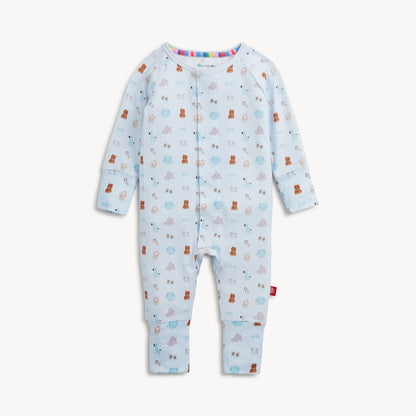 Magnetic Convertible Coverall Nursery Nostalgia Blue - Magnetic Me