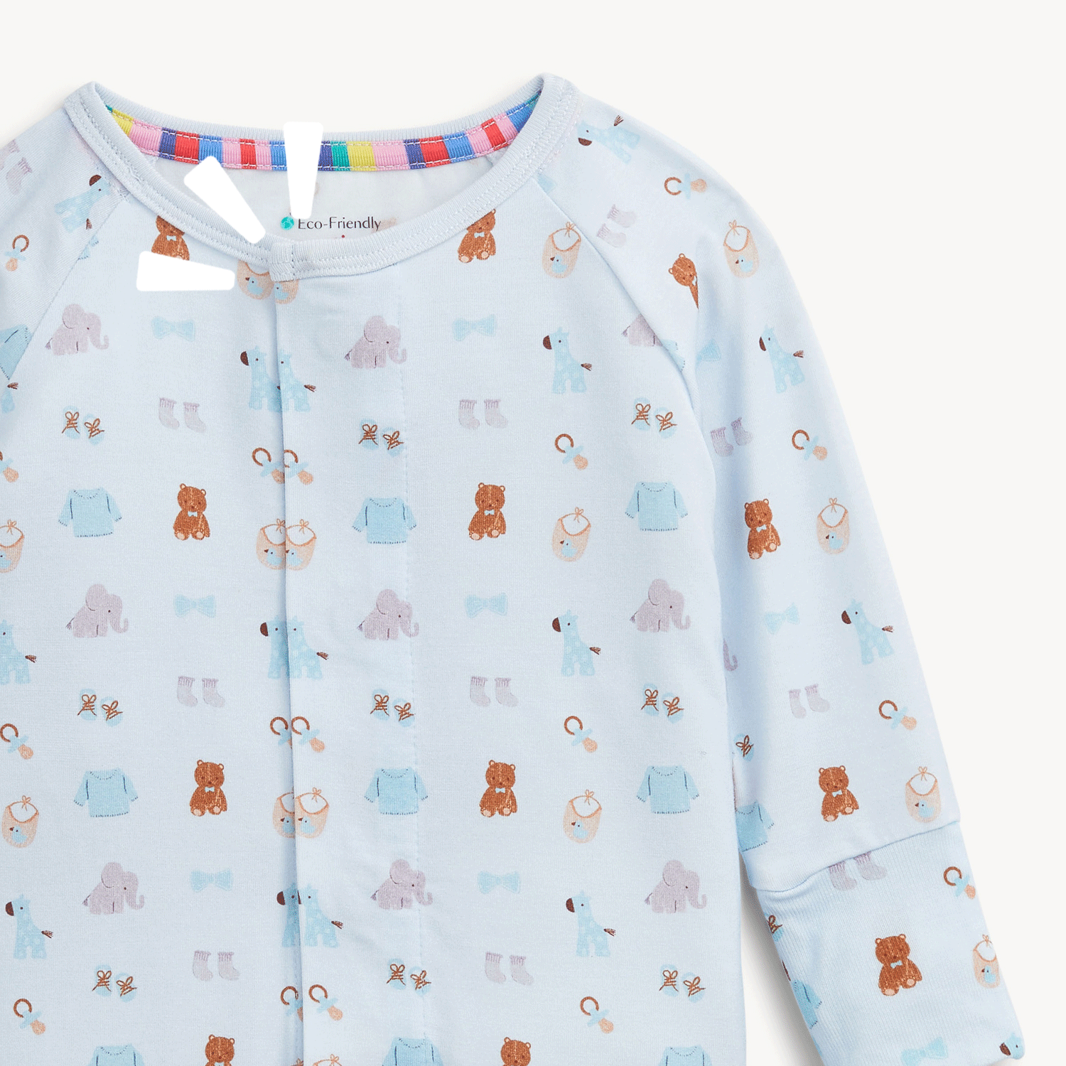 Magnetic Convertible Coverall Nursery Nostalgia Blue - Magnetic Me