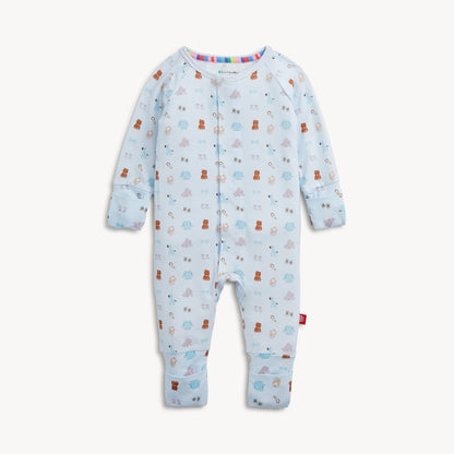 Magnetic Convertible Coverall Nursery Nostalgia Blue - Magnetic Me