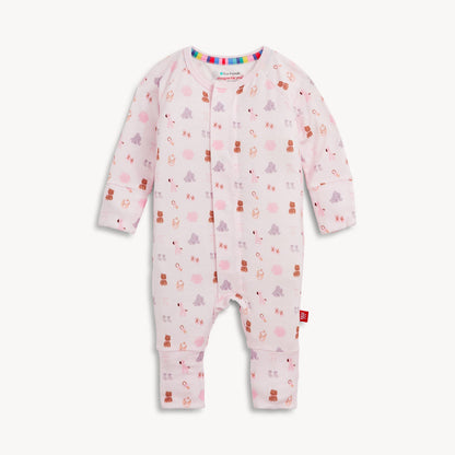 Magnetic Convertible Coverall Nursery Nostalgia Pink - Magnetic Me