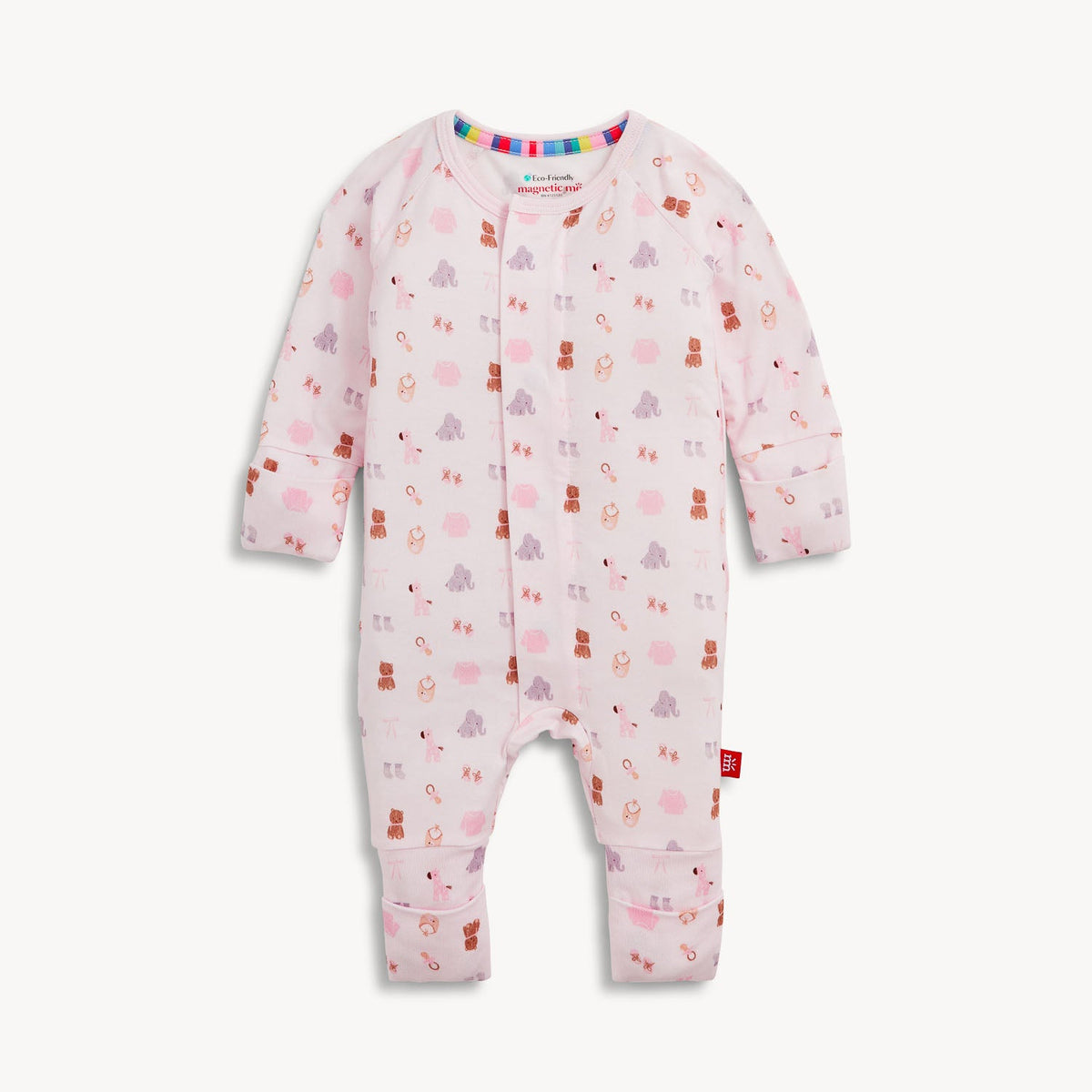 Magnetic Convertible Coverall Nursery Nostalgia Pink - Magnetic Me