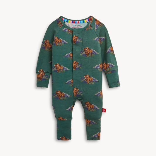 Magnetic Convertible Coverall Bison - Magnetic Me