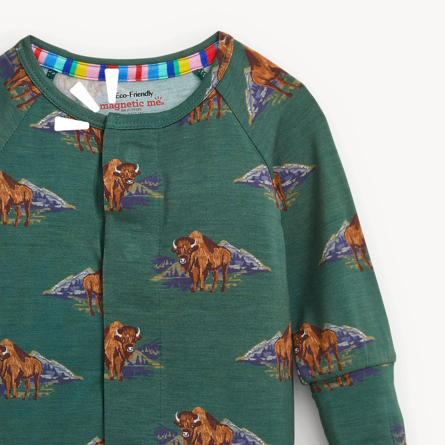 Magnetic Convertible Coverall Bison - Magnetic Me