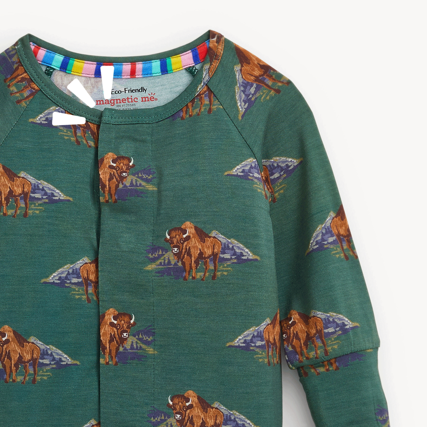 Magnetic Convertible Coverall Bison - Magnetic Me