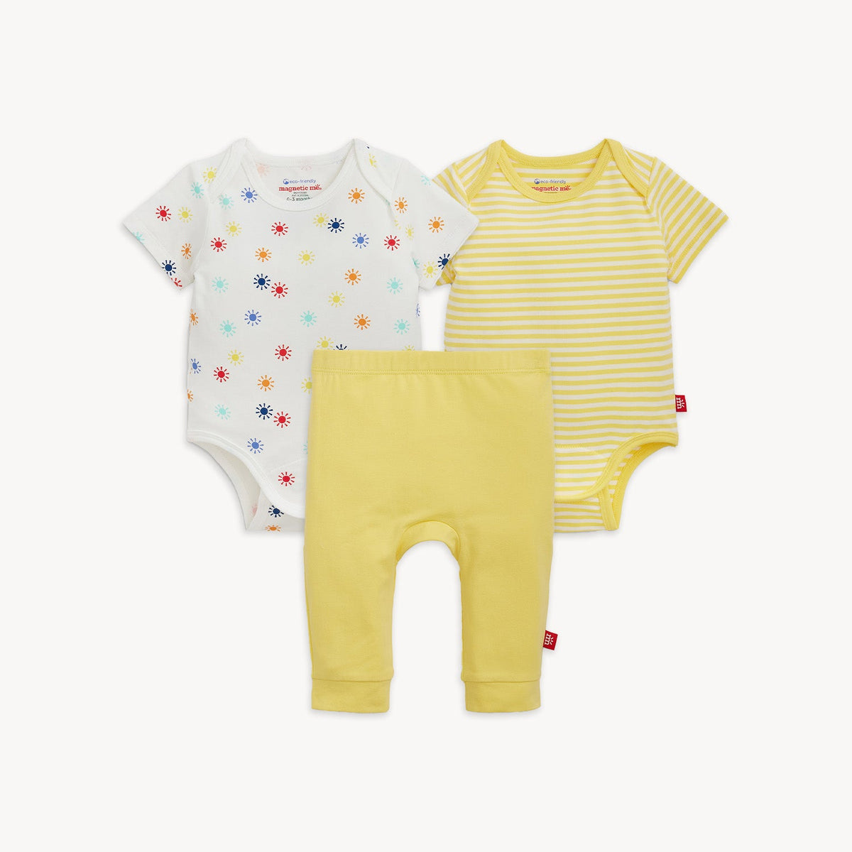 Magnetic 3-Pack Bodysuit & Pant  - Magnetic Me