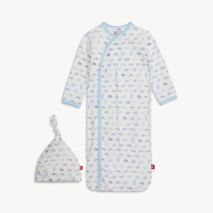 Magnetic Gown & Hat Set Airplanes - Magnetic Me