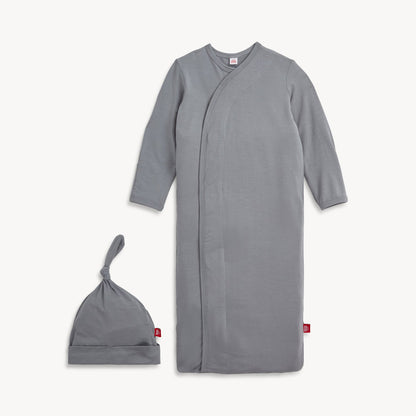Magnetic Gown & Hat Set Arctic Grey - Magnetic Me