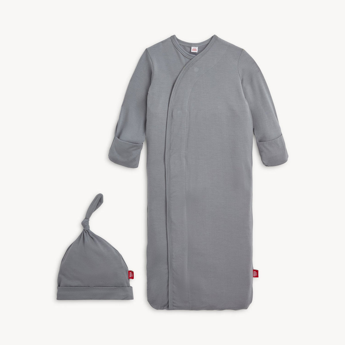 Magnetic Gown & Hat Set Arctic Grey - Magnetic Me
