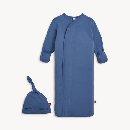 Magnetic Gown & Hat Set Bainbridge Blue - Magnetic Me