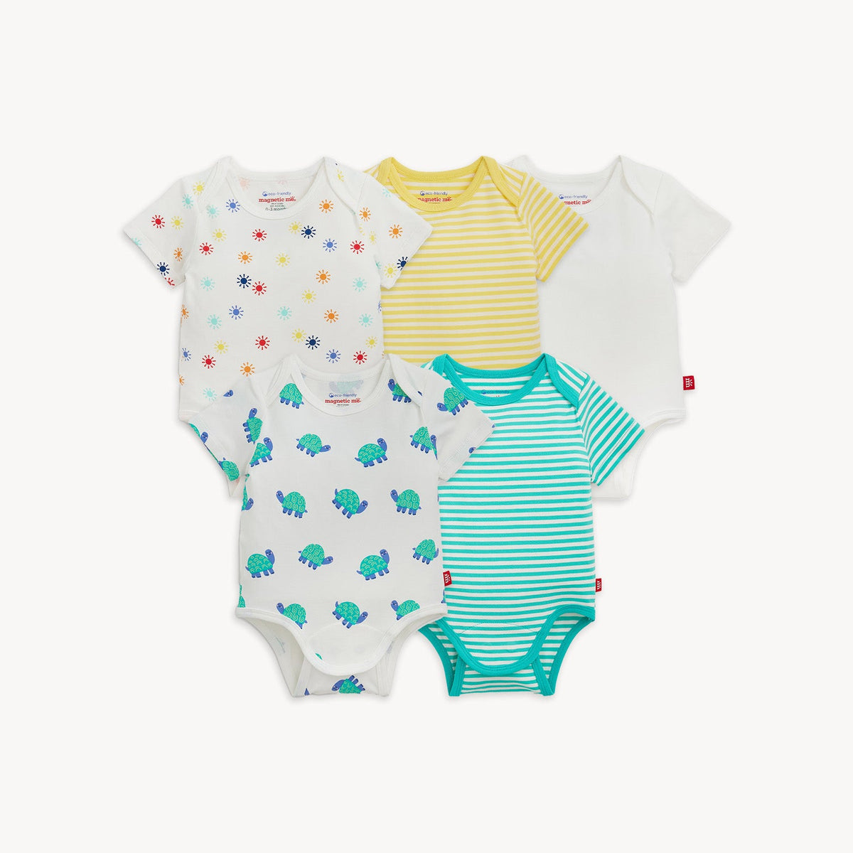 Magnetic 5-Pack Bodysuit  - Magnetic Me