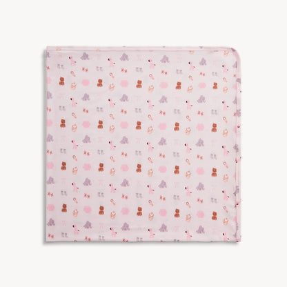 Baby Blanket Nursery Nostalgia Pink - Magnetic Me