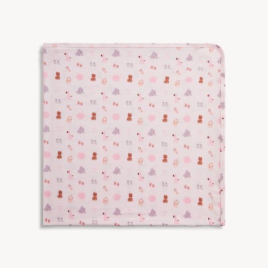 Baby Blanket Nursery Nostalgia Pink - Magnetic Me