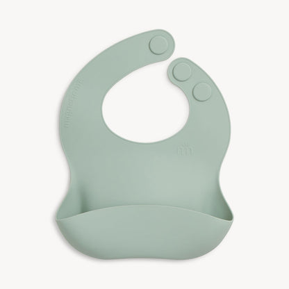 Magnetic Silicone Bib Sage - Magnetic Me